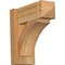 Ekena Millwork Thorton Arts & Crafts Rough Sawn Outlooker, Western Red Cedar, 6"W x 14"D x 14"H OUT06X14X14THR03RWR - alternate 1